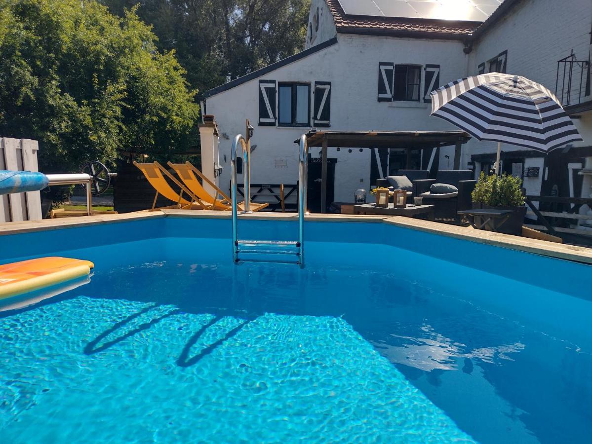 Moulin De Moxhe Micro Gite Et Gite - Bed & Dreams Bagian luar foto